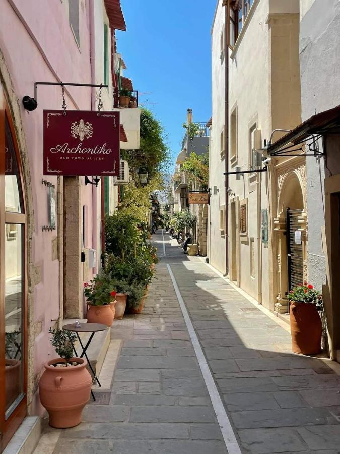 Archontiko Old Town Suites Rethymno Exteriér fotografie
